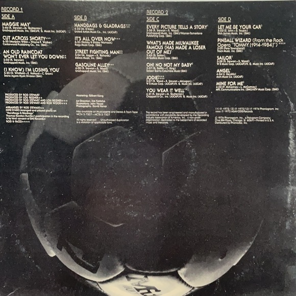 The BEST OF ROD STEWART1972vintagevinyl 2 Recordsetcontainedover80minutesofmusic - Picture 3 of 10